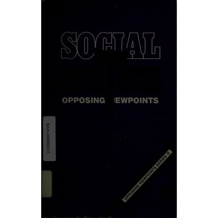 Pre-Owned Social Justice : Opposing Viewpoints 9780899083483 Used