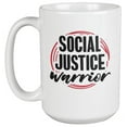 thumbnail image 1 of Social Justice Warrior Empower Coffee & Tea Mug for Lawyers (15oz), 1 of 3