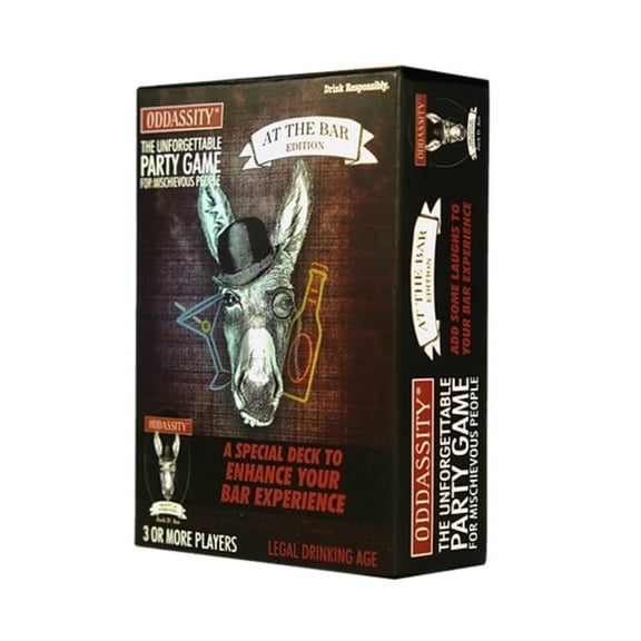 Social Lubricant Games Oddassity (At the Bar Edition) New