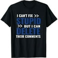 thumbnail image 1 of Social Media Blogger Shirt Group admin moderator T-shirt, 1 of 4