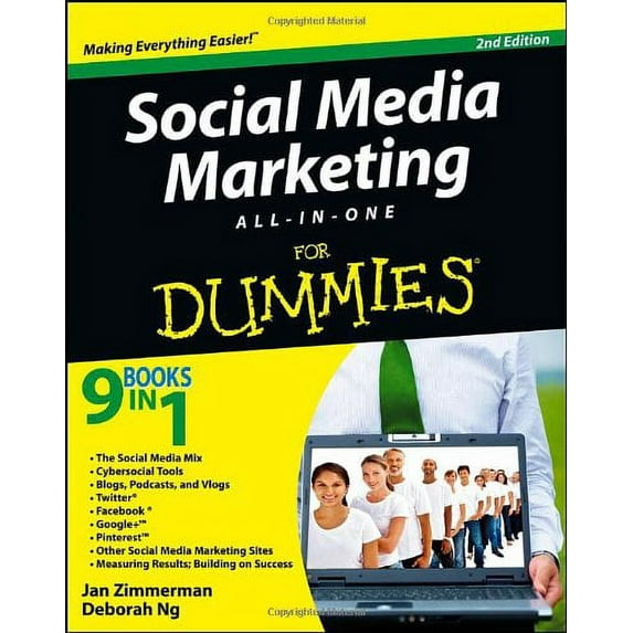 Pre-Owned Social Media Marketing All-in-One for Dummies (Paperback) 1118215524 9781118215524