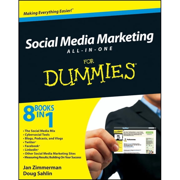 Pre-Owned Social Media Marketing All-in-One For Dummies (Paperback) 0470584688 9780470584682
