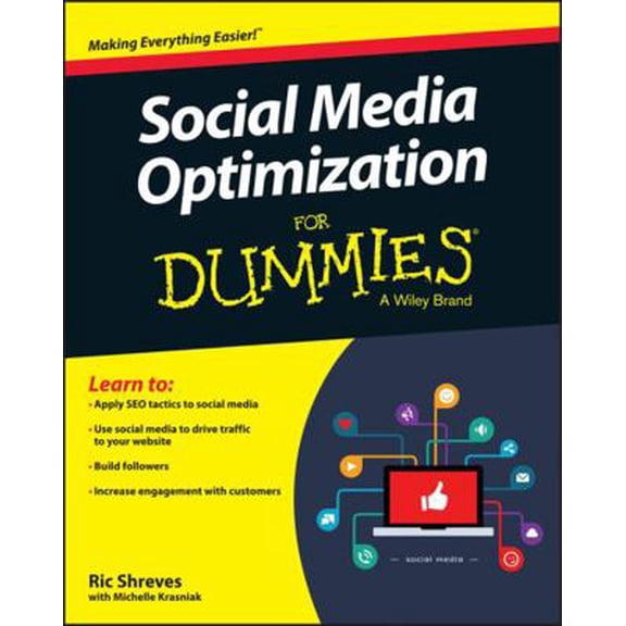 Pre-Owned Social Media Optimization for Dummies 9781119016090