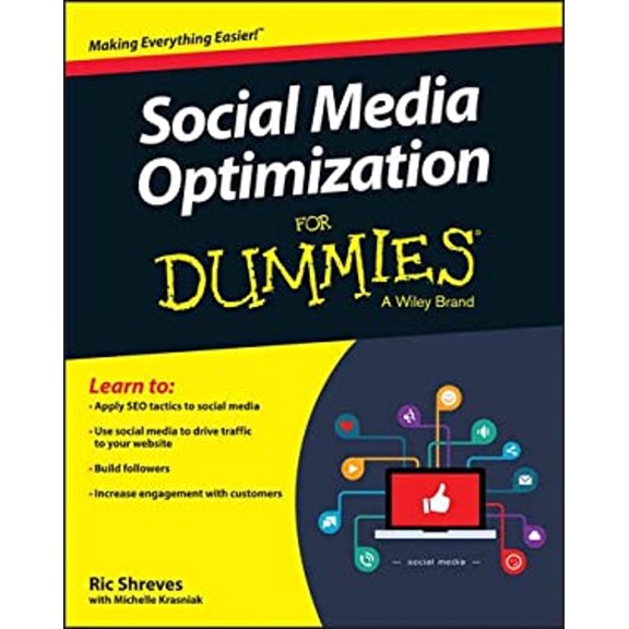 Pre-Owned Social Media Optimization for Dummies 9781119016090