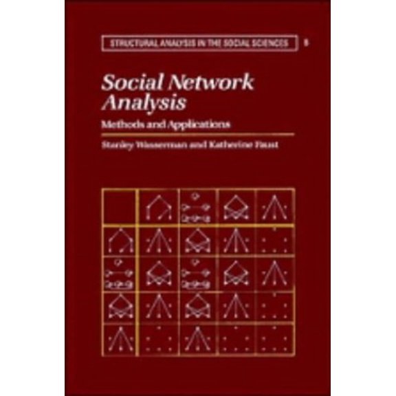 Pre-Owned Social Network Analysis: Methods and Applications (Paperback) 0521387078 9780521387071