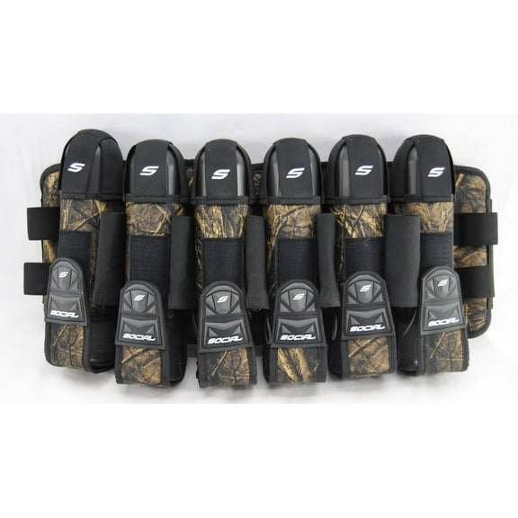 Social Paintball Grit Pack Harness 6+9 - Hunter Camo