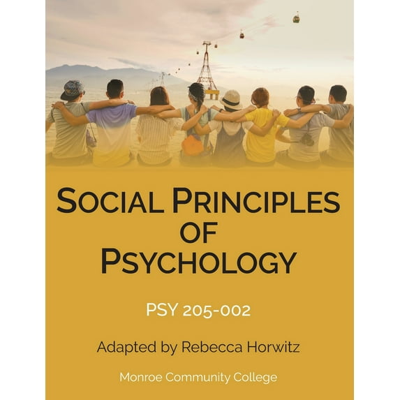Social Principles of Psychology : Psy 205-002 (Paperback)