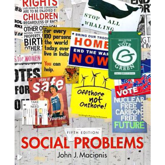Pre-Owned Social Problems (5th Edition) (Paperback) 0205881394 9780205881390