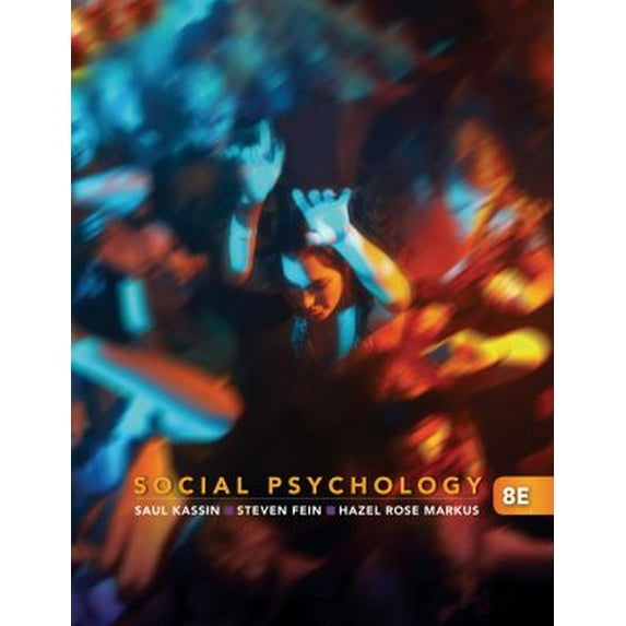 Pre-Owned Social Psychology, 8th Edition (Hardcover) 0495812404 9780495812401