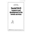 thumbnail image 1 of Pre-Owned Social R and D : Research and Development in the Human Services 9780138181123 Used, 1 of 1