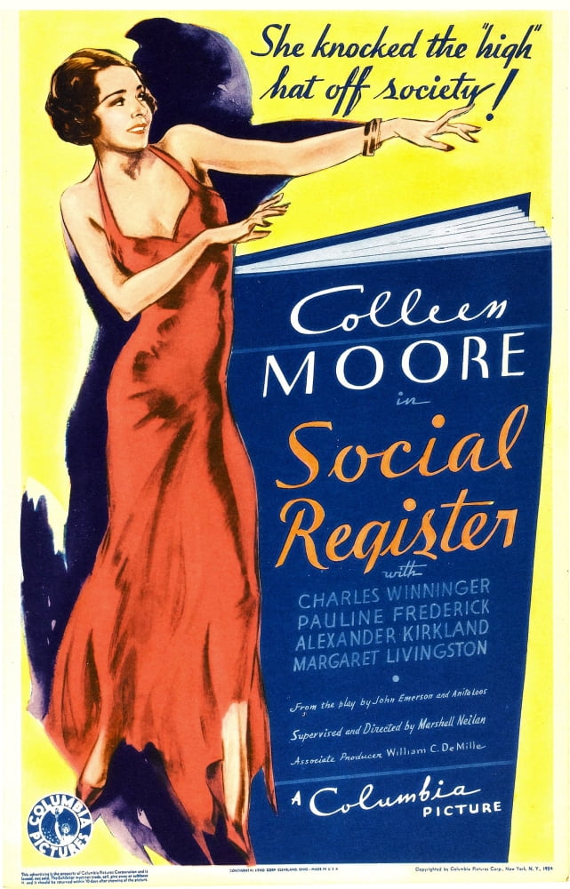 Social Register Canvas Art - (24 x 36)