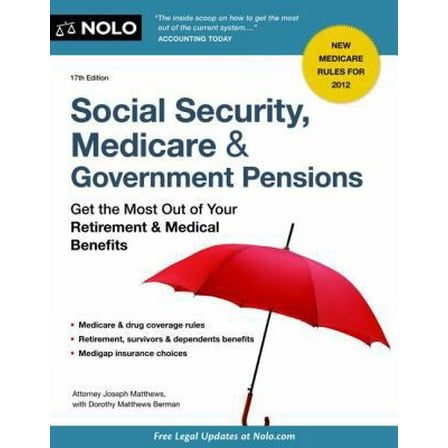 Pre-Owned Social Security, Medicare and Government Pensions: Get the Most Out of Your Retirement and Medical Benefits (Social Security, Medicare & Government P... (Paperback) 1413316859 9781413316858