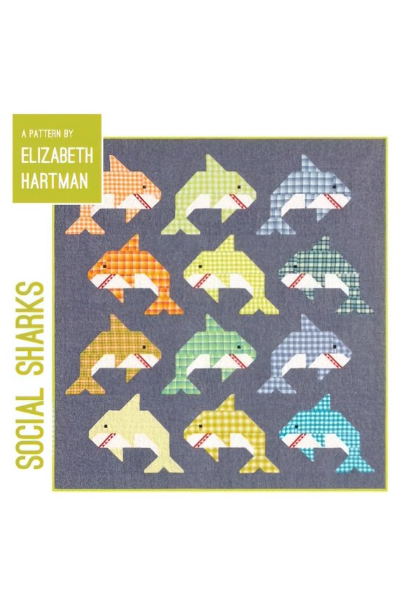 Social Sharks Quilt Pattern