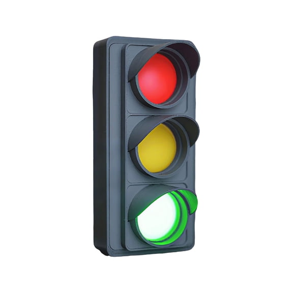 Social Signal, Traffic Light Decor, Traffic Light Desk/Wall, Do Not Disturb Sign for Home Office, Room, Or Shared Space, USB Powered Stoplight for Work, Study, Streaming Activities