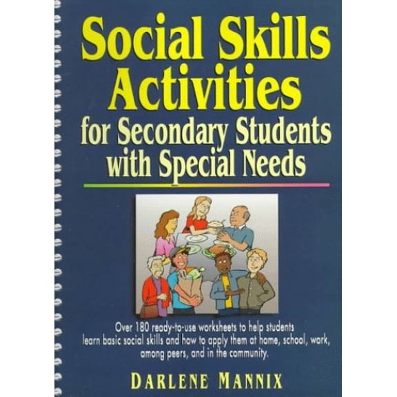 Pre-Owned Social Skills Activities for Secondary Students with Special Needs
