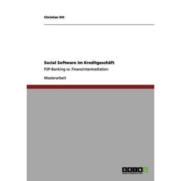 Social Software Im Kreditgeschaft