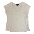 thumbnail image 1 of Social Standard By Sanctuary Women's Amber Scoop Neck Tee (White, XXL), 1 of 6