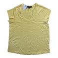 thumbnail image 1 of Social Standard by Sanctuary Ladies Short Sleeve Amber Scoop Neck Tee (Glow, XL), 1 of 7