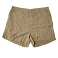 thumbnail image 1 of Social Standard Women's Mid Rise Fortune Tencel Short (Tan, XXL), 1 of 1