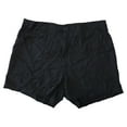 thumbnail image 1 of Social Standard Women's Mid Rise Fortune Tencel Short (Washed Black, XL), 1 of 2