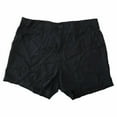 thumbnail image 1 of Social Standard Women's Mid Rise Fortune Tencel Short (Washed Black, XXL), 1 of 2