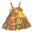 thumbnail image 1 of Social Standard by Sanctuary Girl's Tiered Tie-Back Sleeveless Dress (Fiesta, 18M), 1 of 1