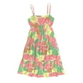 thumbnail image 1 of Social Standard by Sanctuary Ladies Tank Smocked Back Dress (Fiesta, M), 1 of 2