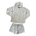 thumbnail image 1 of Social Standard by Sanctuary Women's 2-Piece Pajama & Lounge Short Set (Blue Multi, XL), 1 of 2