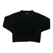 Social Standard by Sanctuary Women's Cara Crew Sweater (Black, M)