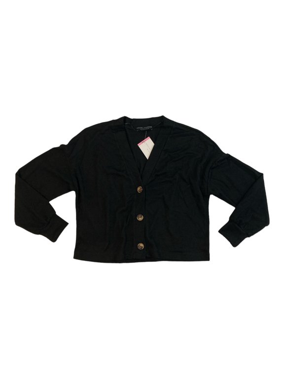 Social Standard by Sanctuary Women's Long Sleeve Button Up Daytripper Cardigan (Black, M)