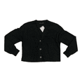 thumbnail image 1 of Social Standard by Sanctuary Women's Long Sleeve Button Up Daytripper Cardigan (Black, XS), 1 of 2