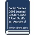 thumbnail image 1 of Pre-Owned Social Studies 2006 Leveled Reader Grade 2 Unit 5a (Easy) Araham Lincoln Paperback, 1 of 1