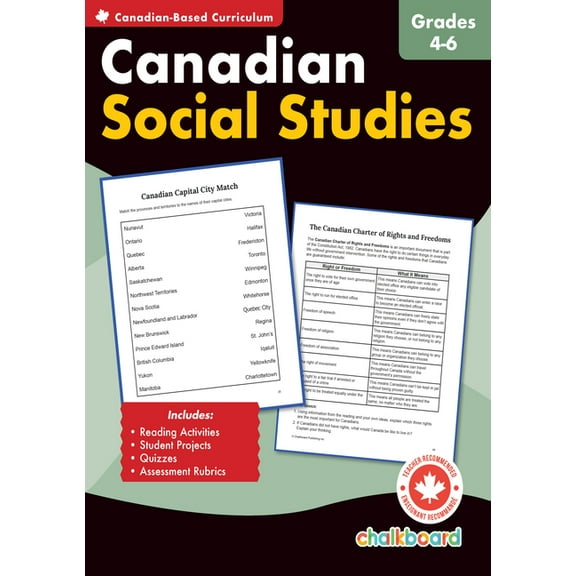 Social Studies: Canadian Social Studies Grades 4-6 (Paperback)