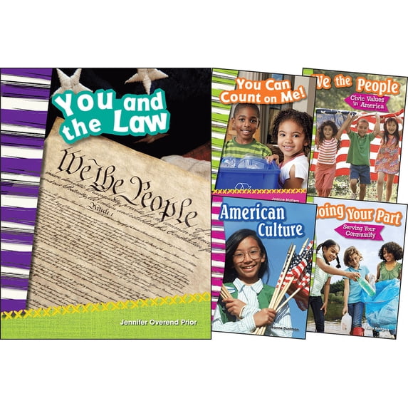 Social Studies: Informational Text: Civics Grades 2-3: 5-Book Set (Other)