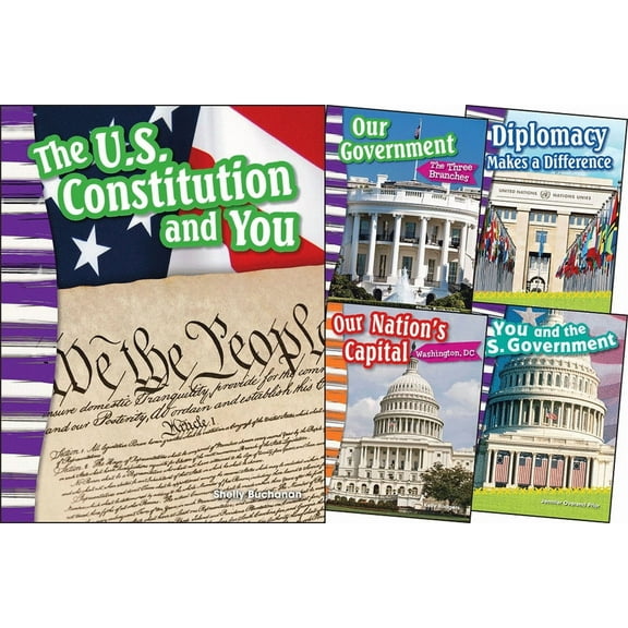 Social Studies: Informational Text: Government Grades 2-3: 5-Book Set (Other)
