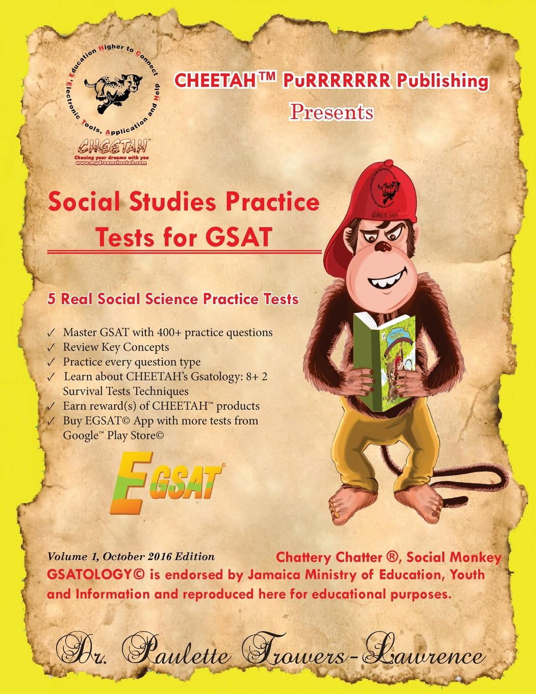 Social Studies Practice Tests for Gsat (Paperback)