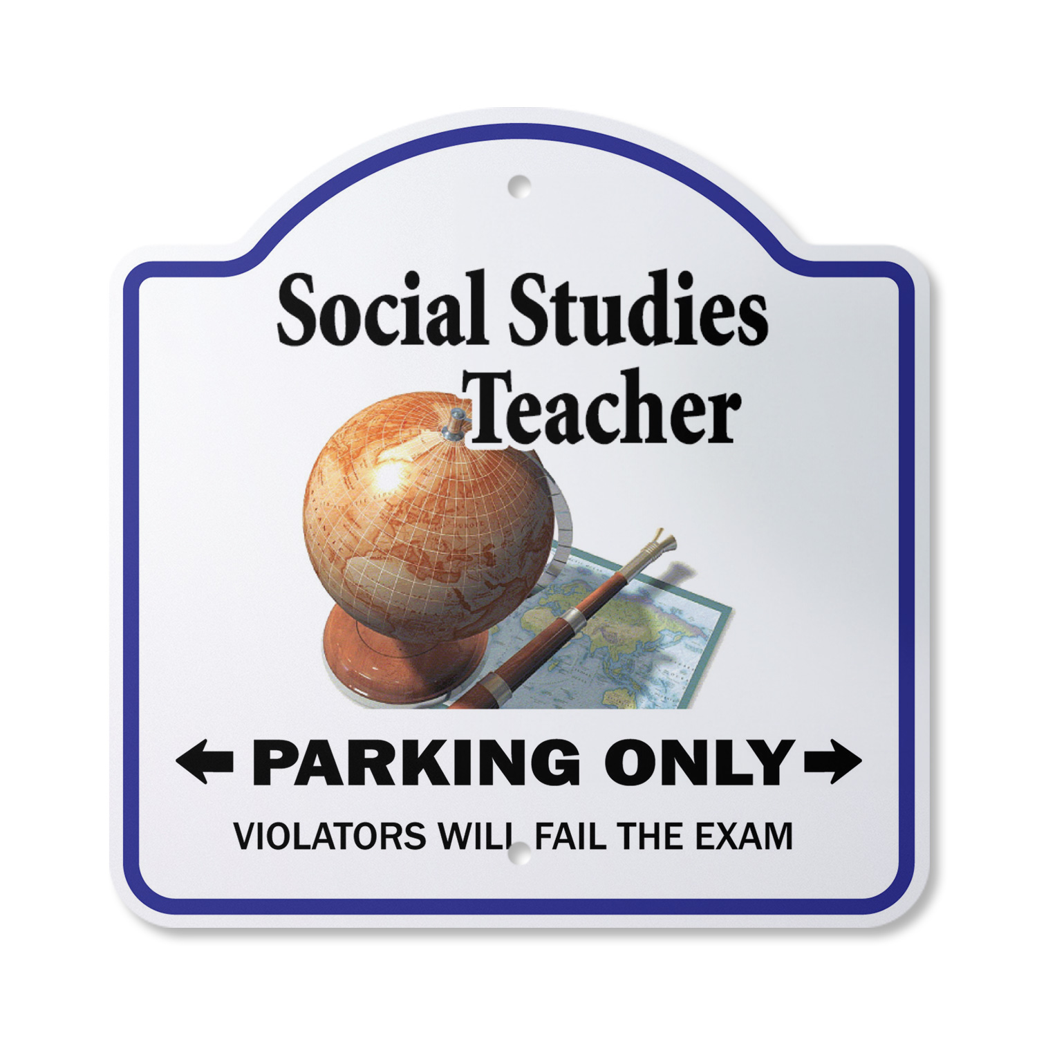 Support The Study Sign Social Studies Teacher 10” x 10” Sign | Indoor/Outdoor Plastic ...