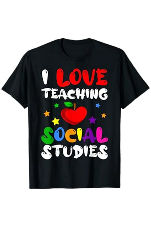 Social Studies Teacher Professor School Educator Worker T-Shirt