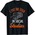 thumbnail image 1 of Social Studies Teacher Study School Educator Worker T-Shirt, 1 of 4