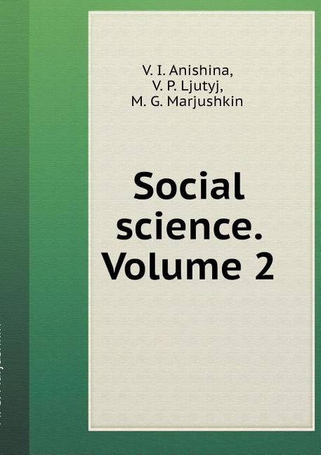 Social Studies. Volume 2 (Paperback)