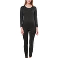 thumbnail image 1 of Social Women's Base Layer & Cold Weather Top Bottom Thermal Underwear Sets Long Johns, 1 of 6