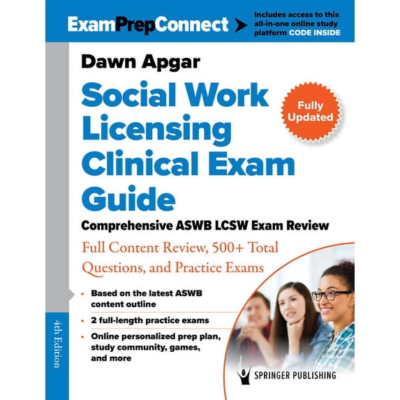 Social Work Licensing Clinical Exam Guide: Comprehensive ASWB Lcsw Exam Review with Full Content Review, 500+ Total Ques, (Paperback)