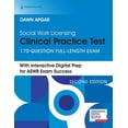 thumbnail image 1 of Social Work Licensing Clinical Practice Test: ASWB Full-Length Practice Test with Rationales from Dawn Apgar. Book + Online Lcsw Exam Prep with Customized Study Plan. (Paperback), 1 of 1