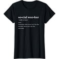 thumbnail image 1 of Social Work Shirt For Women Funny Social Worker Tee T-Shirt, 1 of 4