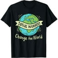 thumbnail image 1 of Social Work Social Worker T-Shirt, 1 of 4