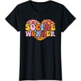 thumbnail image 1 of Social Worker 70s Outfits Graduation Work Life Coworker T-Shirt, 1 of 3