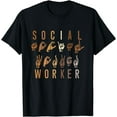 thumbnail image 1 of Social Worker Appreciation Month ASL Sign Language T-Shirt, 1 of 4