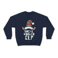 thumbnail image 1 of Social Worker Elf Unisex Sweatshirt, S-2XL Christmas Holidays Xmas Elves, 1 of 9