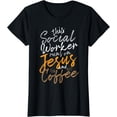 thumbnail image 1 of Social Worker Funny Work Love Gift T-Shirt, 1 of 4