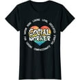 thumbnail image 1 of Social Worker Heart Love Social Work T-Shirt, 1 of 3